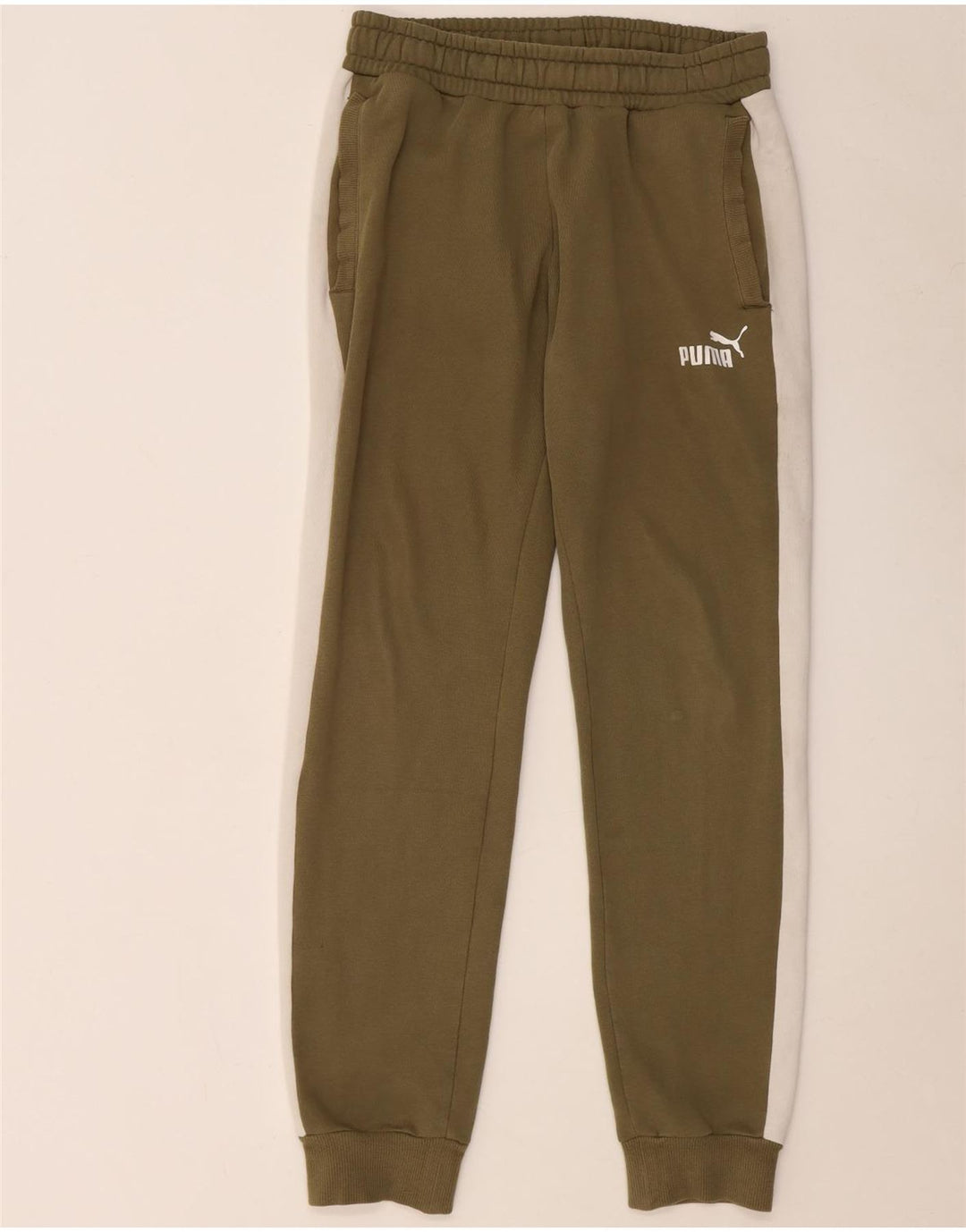 Puma Chándal completo para hombre de algodón color caqui medio