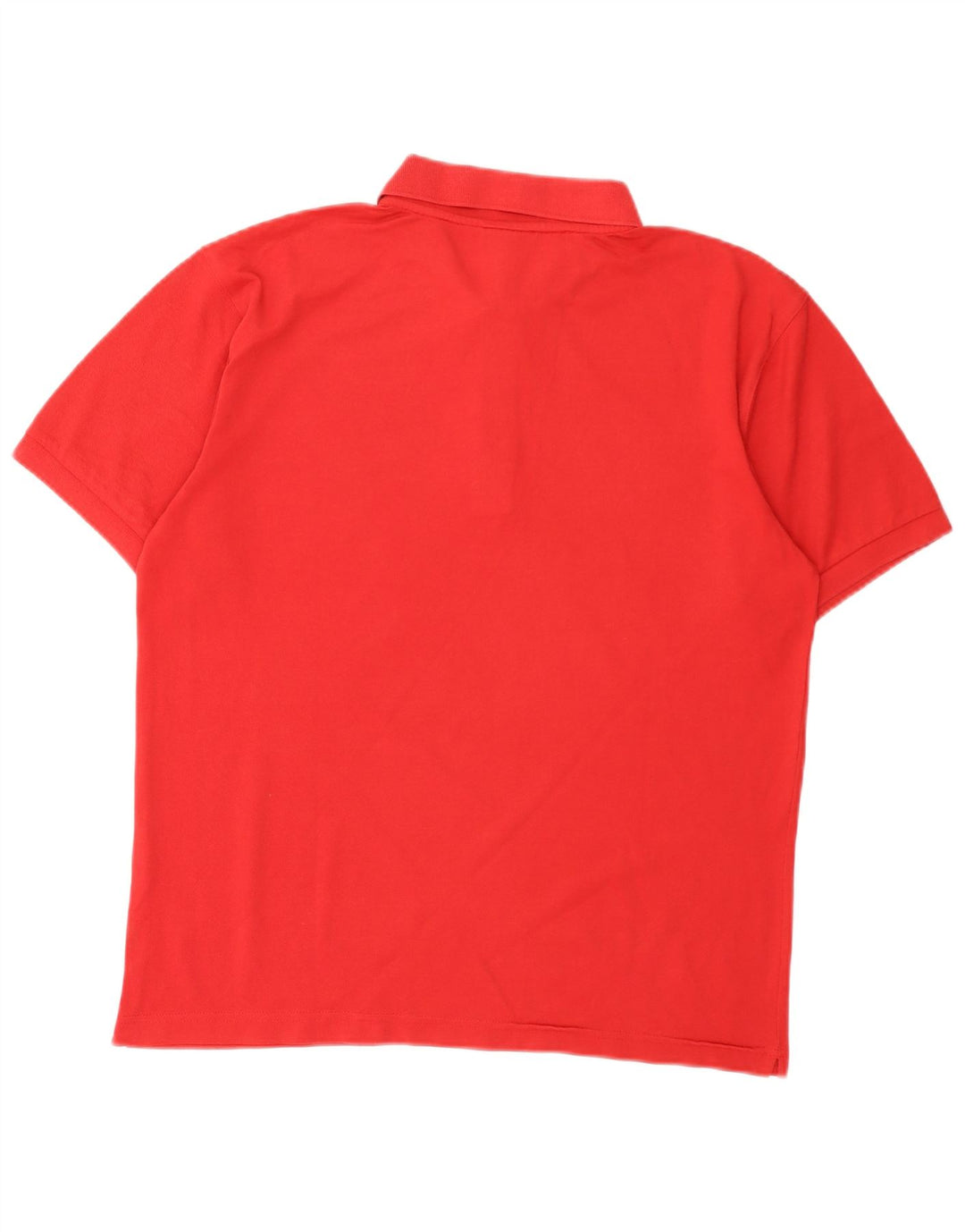 CHAMPION Polo para hombre grande de algodón rojo