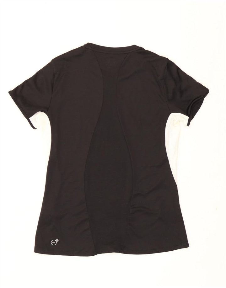 Puma Camiseta para mujer Top UK 40 Mediano Negro Colorblock Poliéster