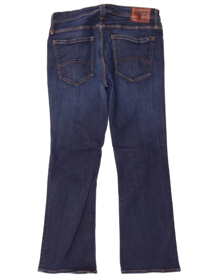 TOMMY HILFIGER Vaqueros Bootcut para Mujer W34 L30 Algodón Azul Marino