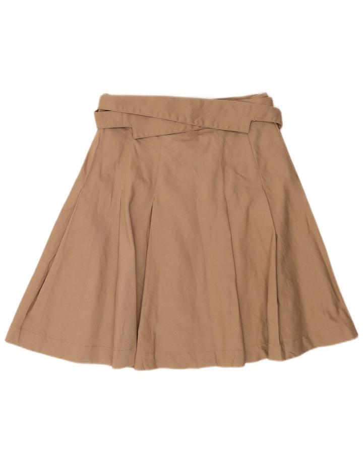 Falda acampanada para mujer GF Ferre IT 44 Medium W30 Algodón beige