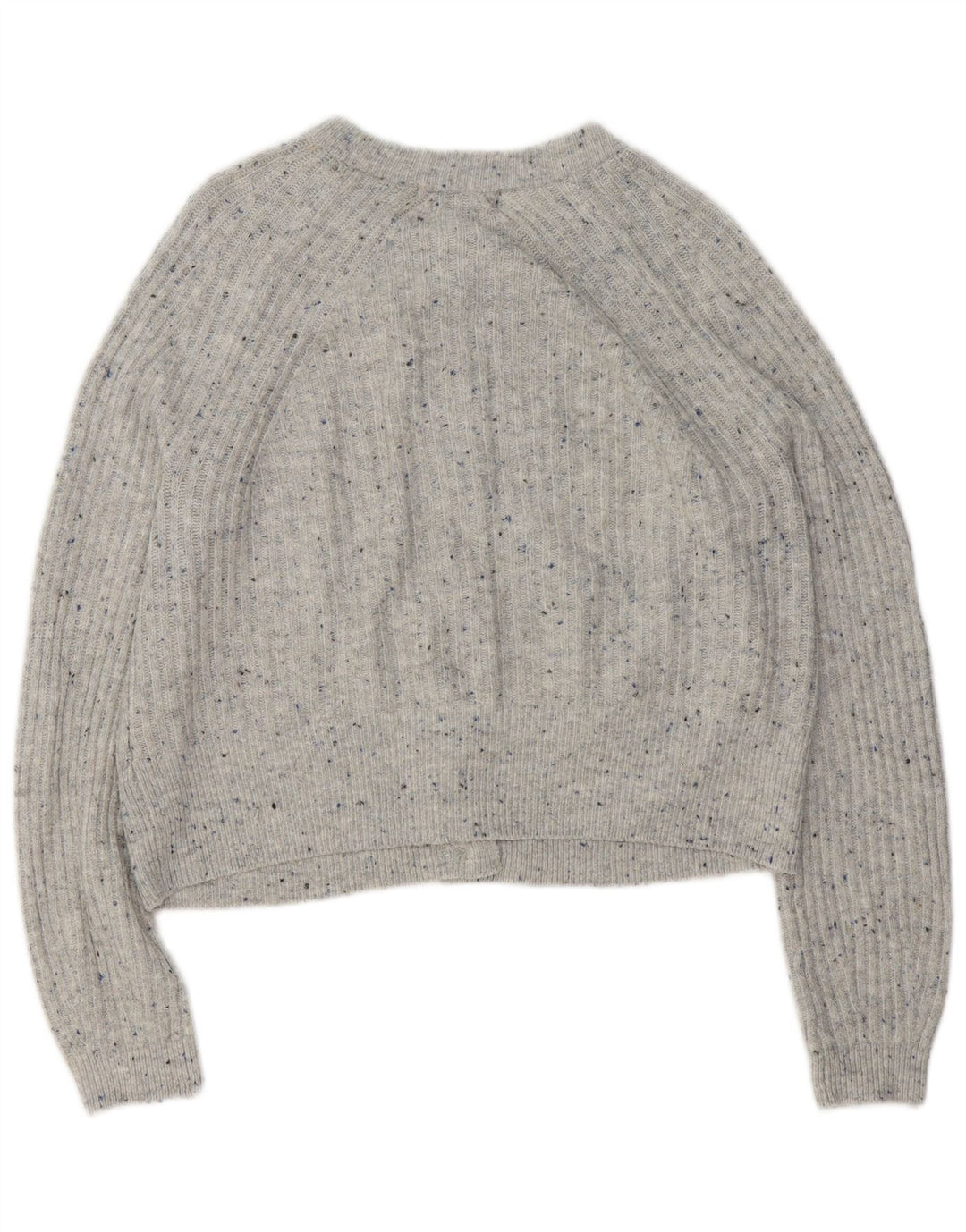 Marks & Spencer Suéter tipo cárdigan para mujer Reino Unido 44 Acrílico moteado gris medio