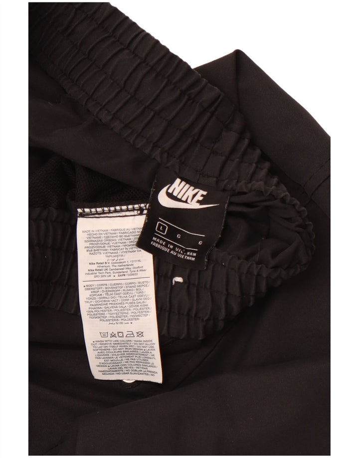 NIKE Grant Fit - Pantalón de chándal para hombre, talla grande, poliéster negro