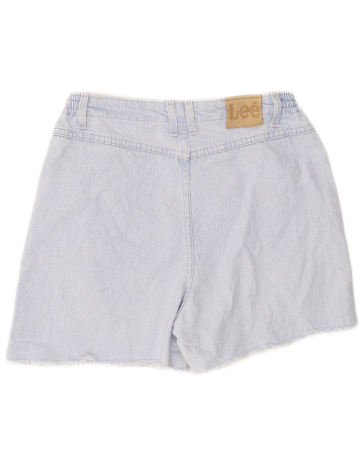 Shorts Vaqueros De Talle Alto W30 Medium Blue Mujer