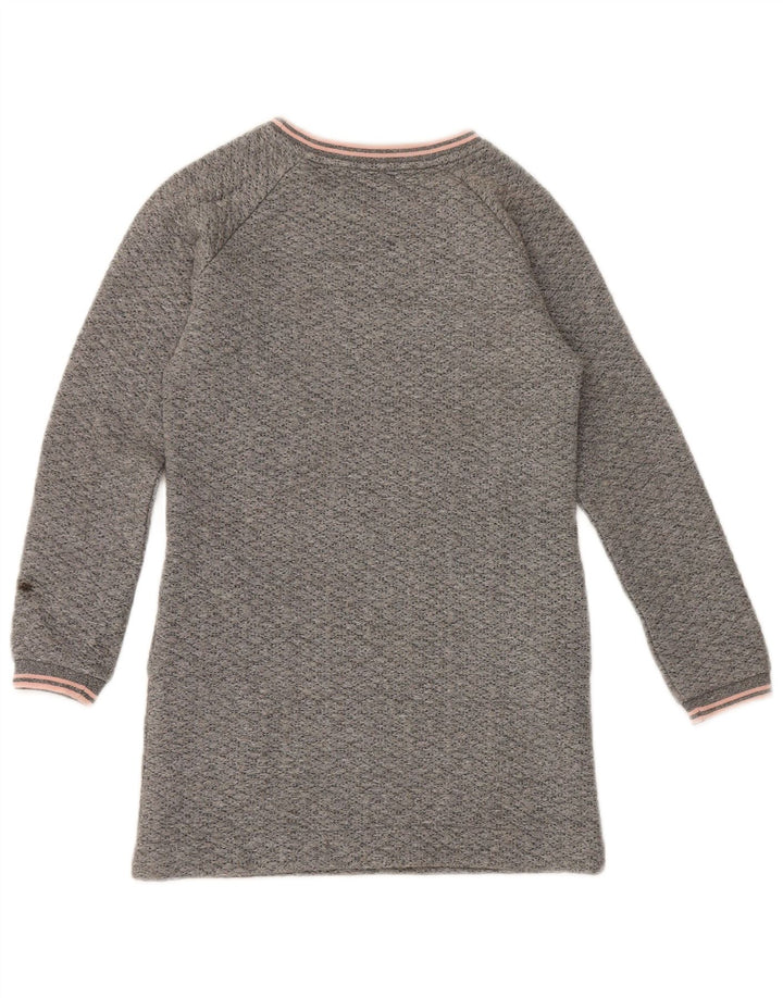 Woolrich Vestido tipo jersey para niña 9-10 años Poliéster moteado gris