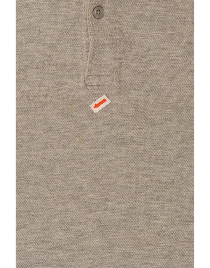 Diadora Polo Hombre 2XL Gris