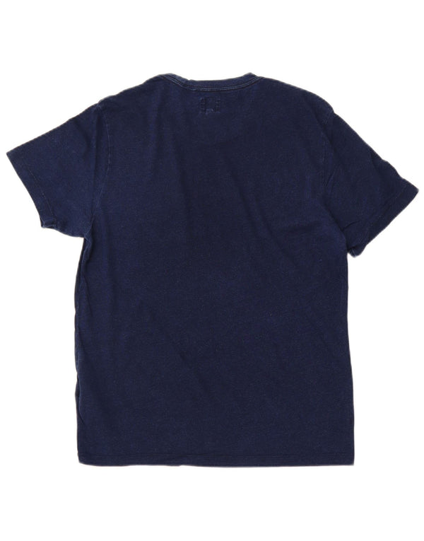 LEVI'S Hombre Camiseta Top Small Azul Marino Algodón