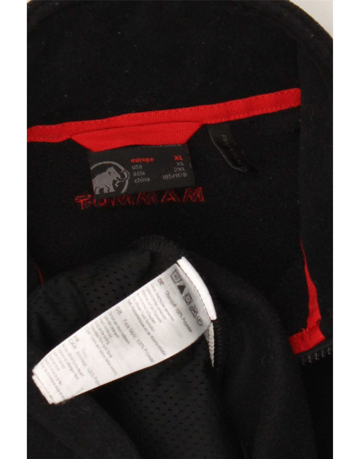 Mammut Chaqueta Polar Hombre ES 42 XL Poliéster Negro