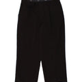 IZOD Womens Capri Casual Trousers US 12 Large W30 L23  Black Polyester Vintage Izod and Second-Hand Izod from Messina Hembry 