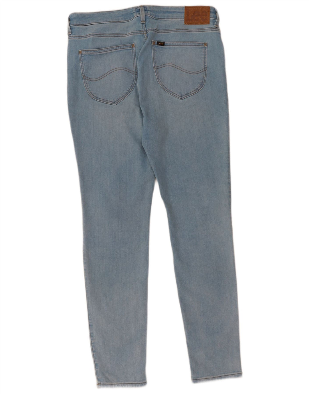 LEE Mujer Scarlett High Skinny Jeans W32 L28 Algodón Azul