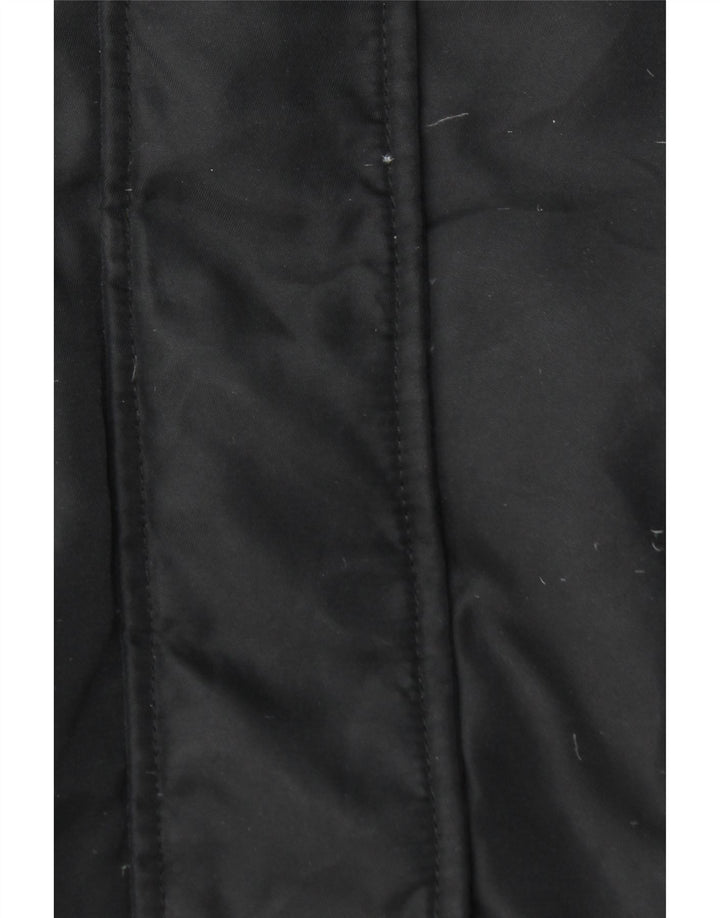 PEUTEREY Chaqueta acolchada con capucha para mujer IT 46 Grande Negro