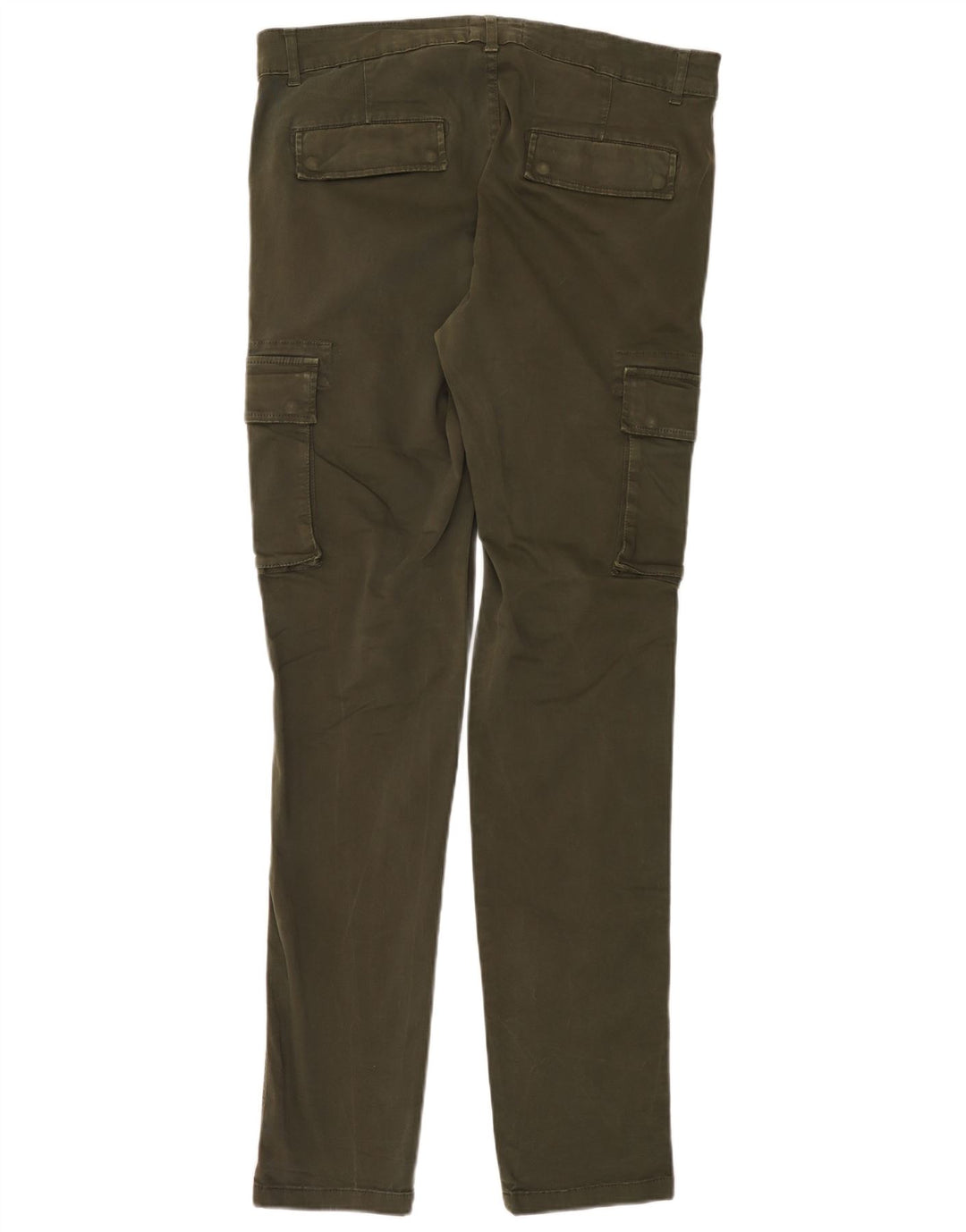 LYLE & SCOTT Pantalones cargo ajustados para hombre W34 L34 Algodón caqui