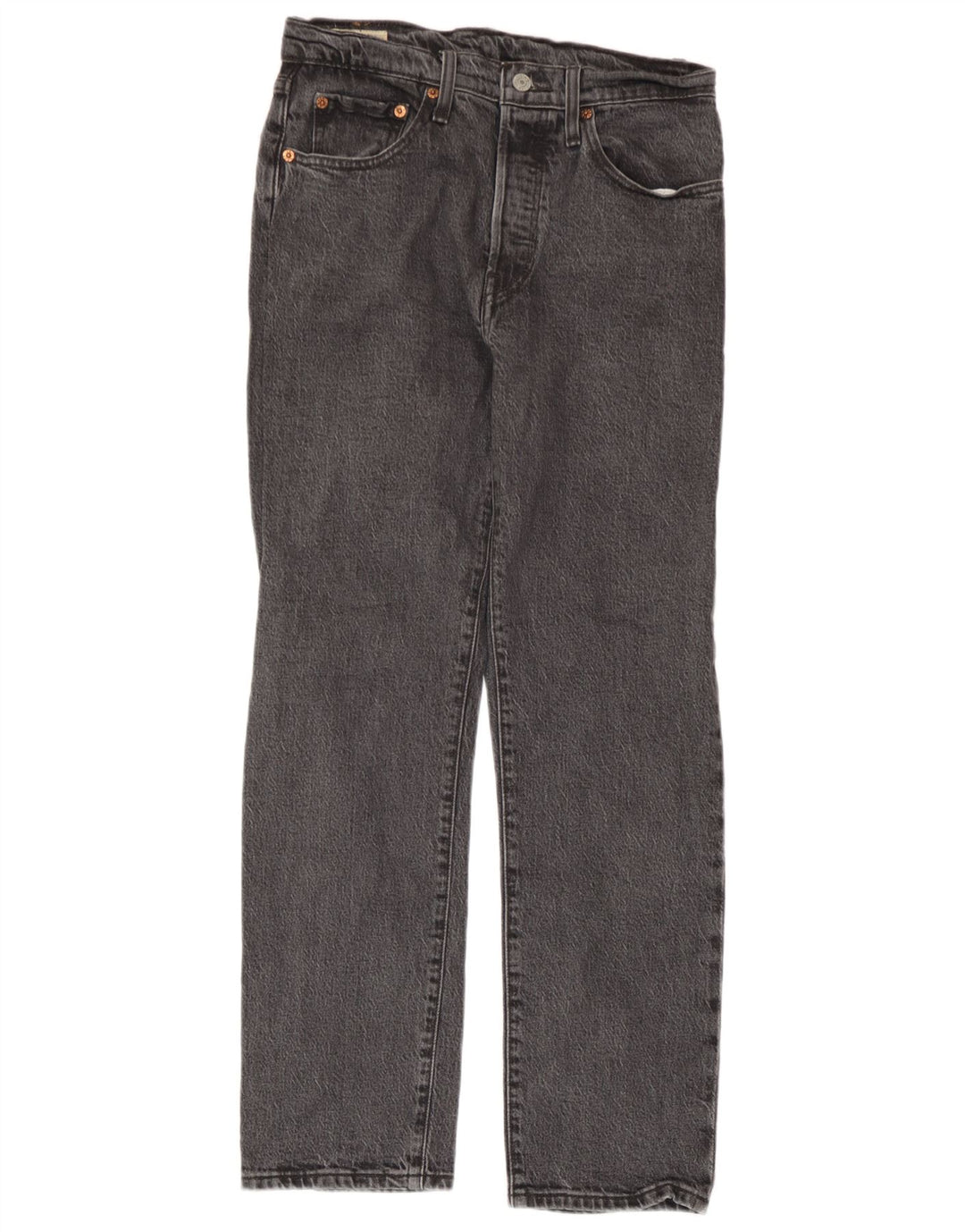 Levi's Vaqueros rectos 501 para hombre W27 L28 Algodón gris