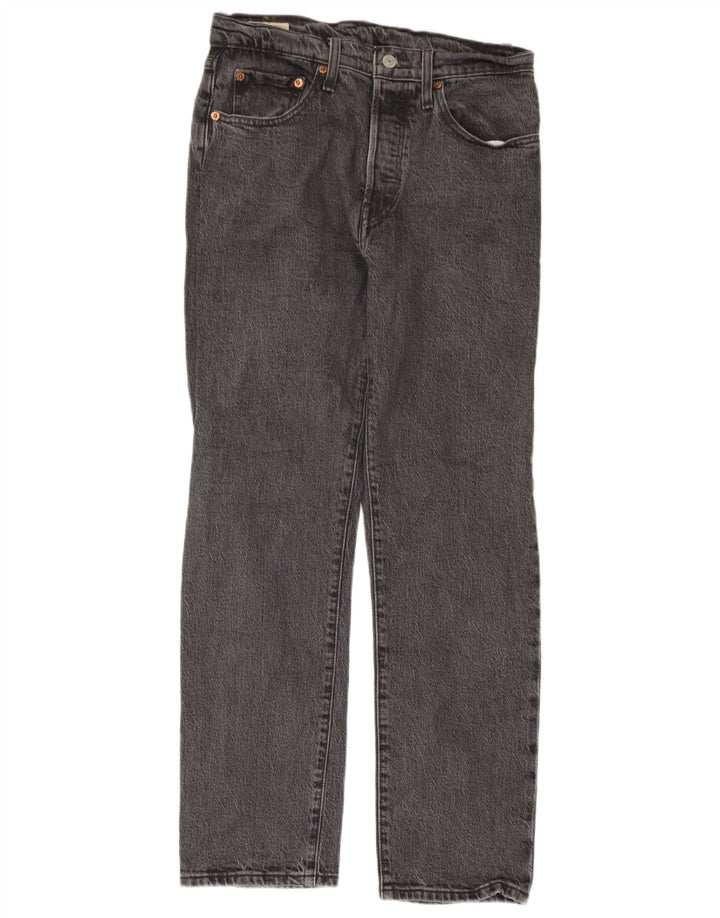 Levi's Vaqueros rectos 501 para hombre W27 L28 Algodón gris