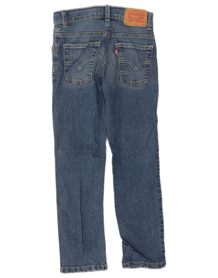 Levi's 511 Vaqueros Slim para Niños 6-7 Años W22 L22 Algodón Azul