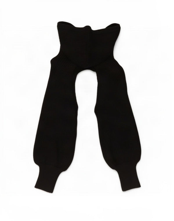 Zara Mujer Bolero Con Capucha Top UK 42 Medium Negro