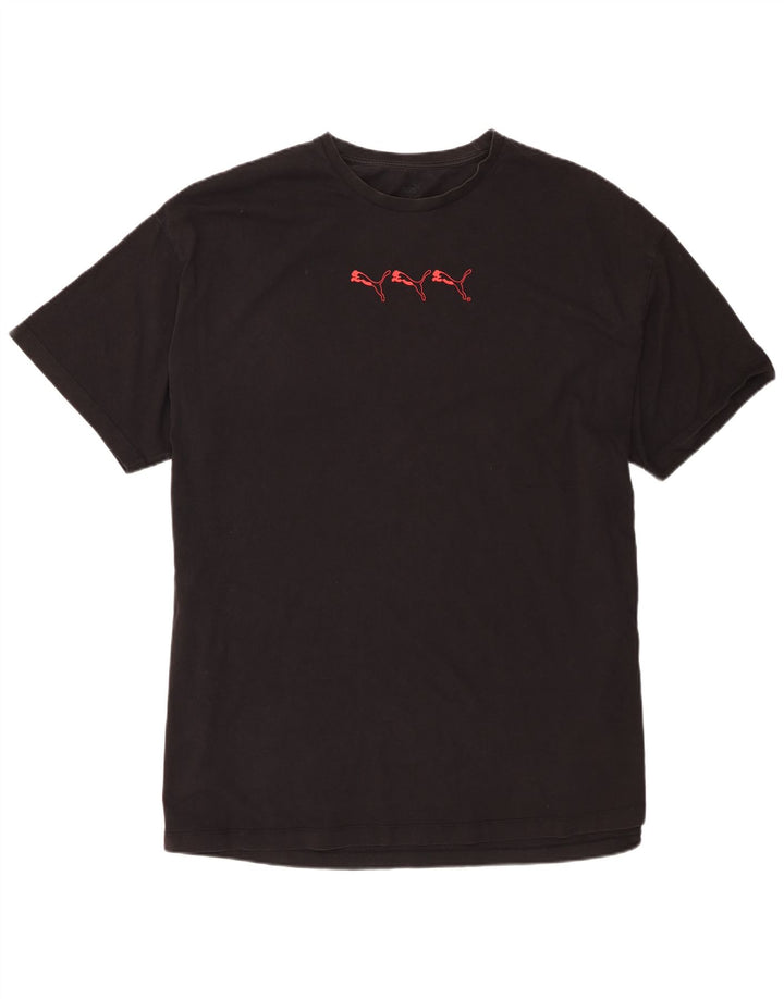 Puma Camiseta Hombre Top XL Algodón Negro