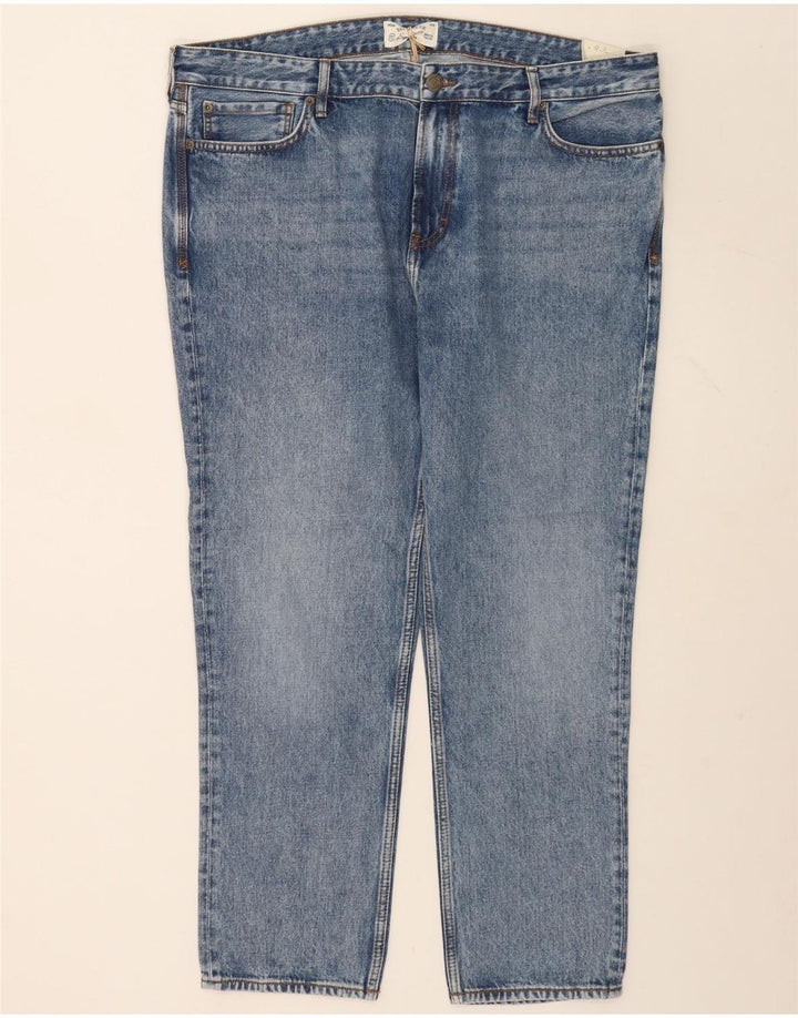 Vaqueros cónicos para hombre Fat Face W42 L29 Algodón azul