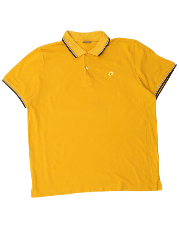 Polo Lotto Hombre XL Amarillo