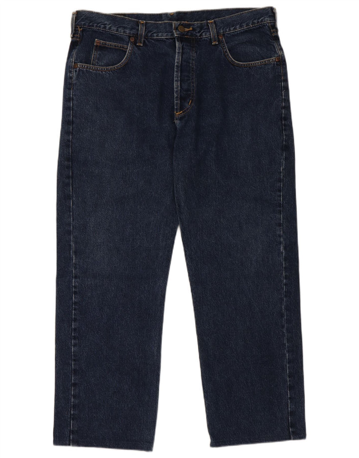 Lee Jeans Rectos Para Hombre W38 L27 Azul Marino