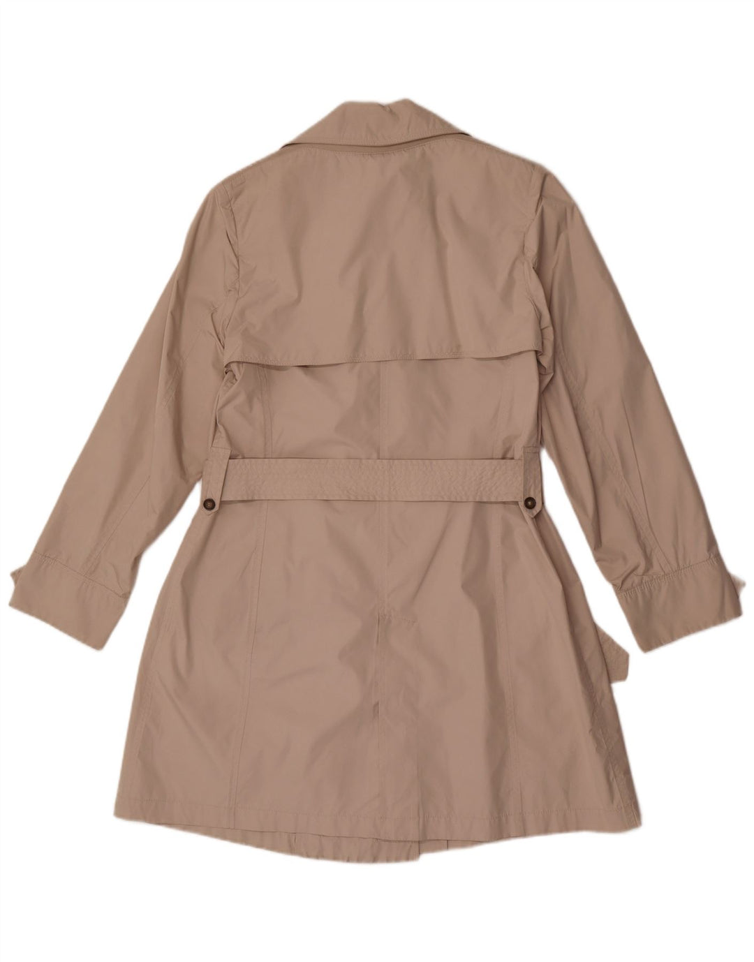Gabardina Geox Respira de doble botonadura para mujer UK 8 Small Beige Poliéster