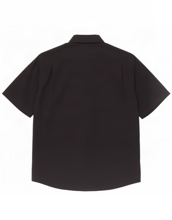 Wrangler Camisa Manga Corta Hombre XL Algodón Negro