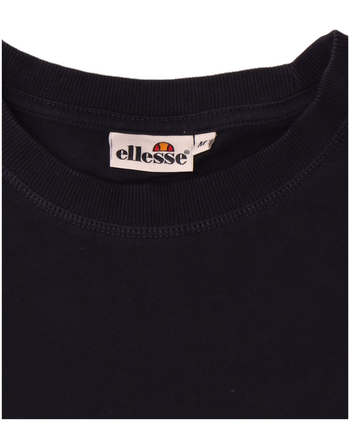 Camiseta Ellesse Hombre Top Medium Azul Marino Algodón