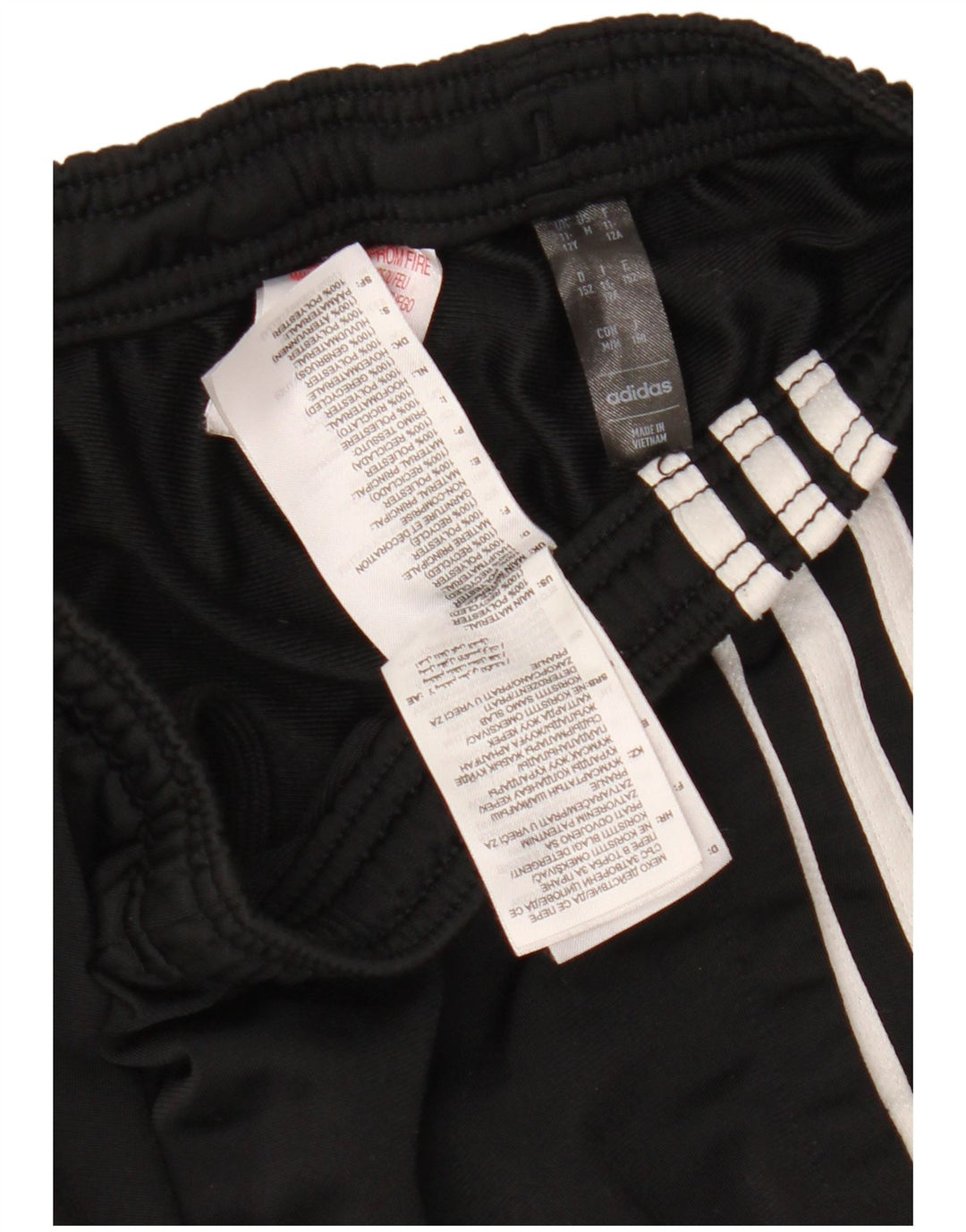 Pantalón Chándal ADIDAS Niña 11-12 Años Negro Poliéster