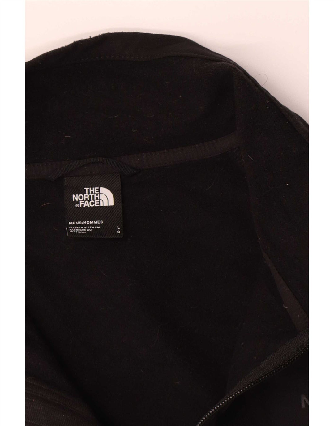 The North Face Chaqueta superior de chándal para hombre Poliéster negro grande