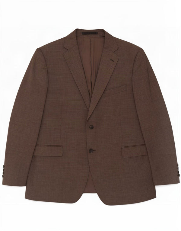 Marks & Spencer Chaqueta tipo blazer de 2 botones para hombre UK 46 XL Lana gris