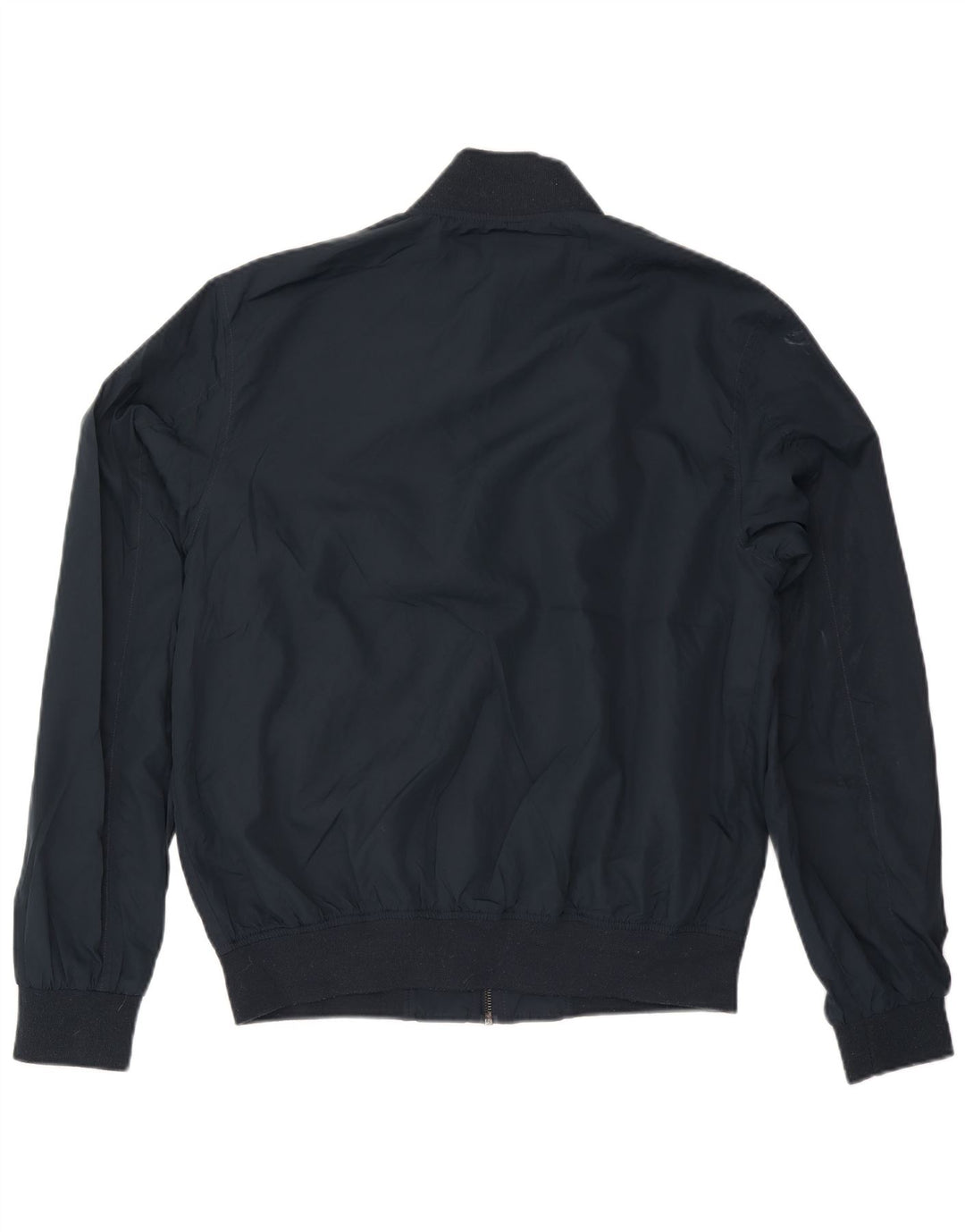 FRENCH CONNECTION Chaqueta bomber para hombre UK 40 Grande Poliéster azul marino