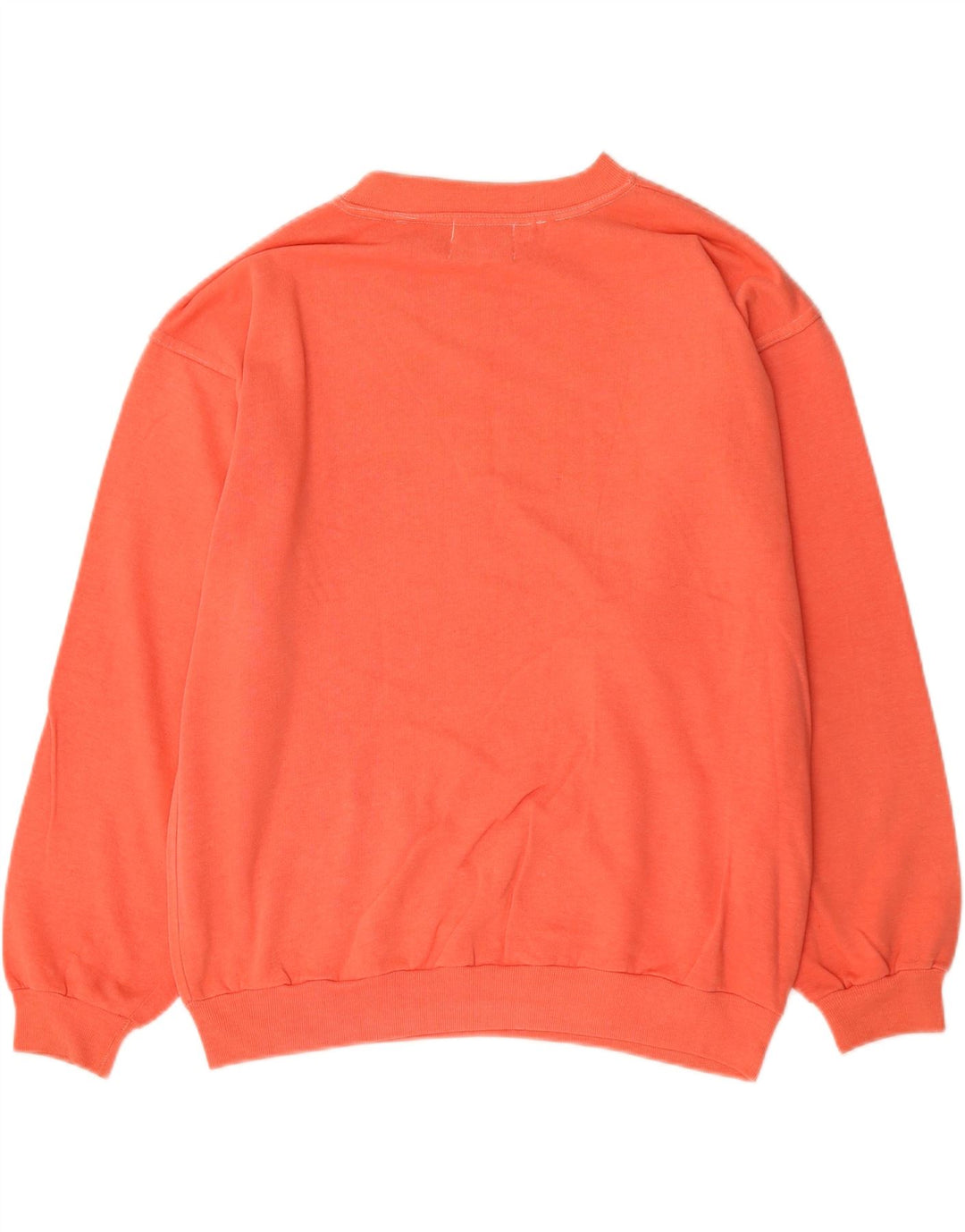 Vingar - Sudadera con gráfico para hombre, jersey grande de algodón naranja