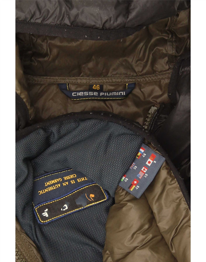 Ciesse Piumini Chaqueta acolchada con capucha para hombre UK 36 Small Black