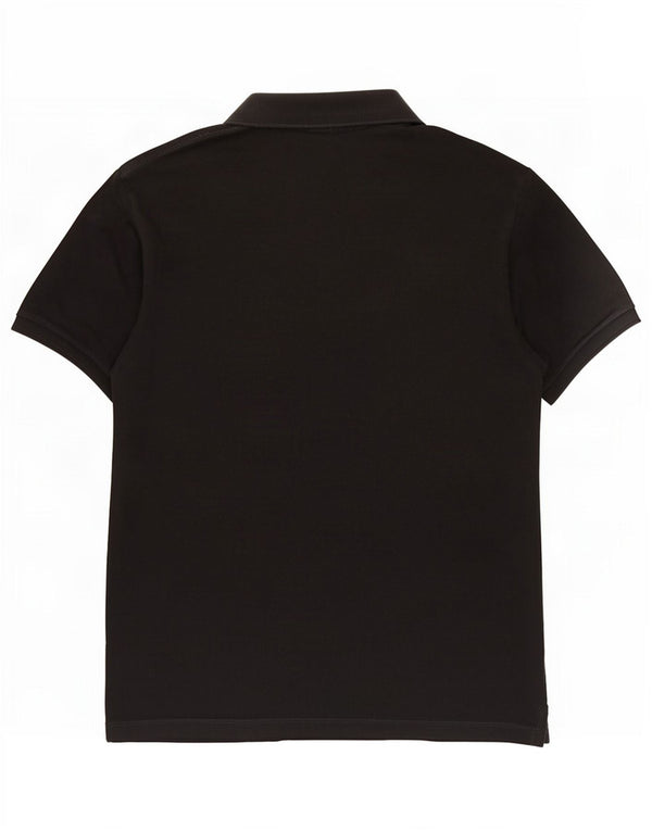 Lacoste Polo Slim Fit para Hombre Talla 7 2XL Algodón Negro