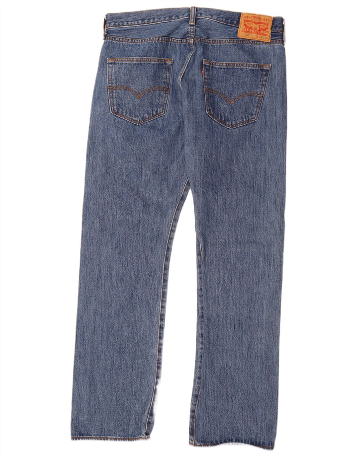 Levi's Vaqueros rectos 501 para hombre W34 L32 Algodón azul