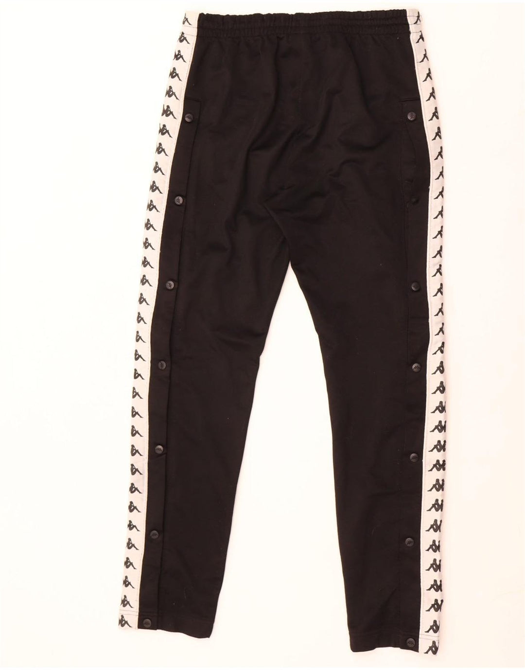Kappa Hombre Pantalones De Chándal Gráficos Medium Black Colorblock