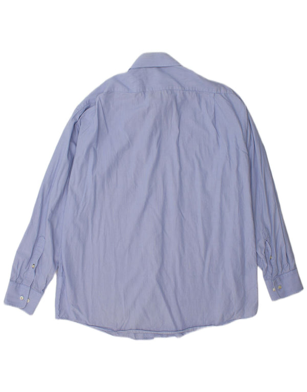 Camisa Tommy Hilfiger para hombre talla 16 1/2 grande azul a rayas