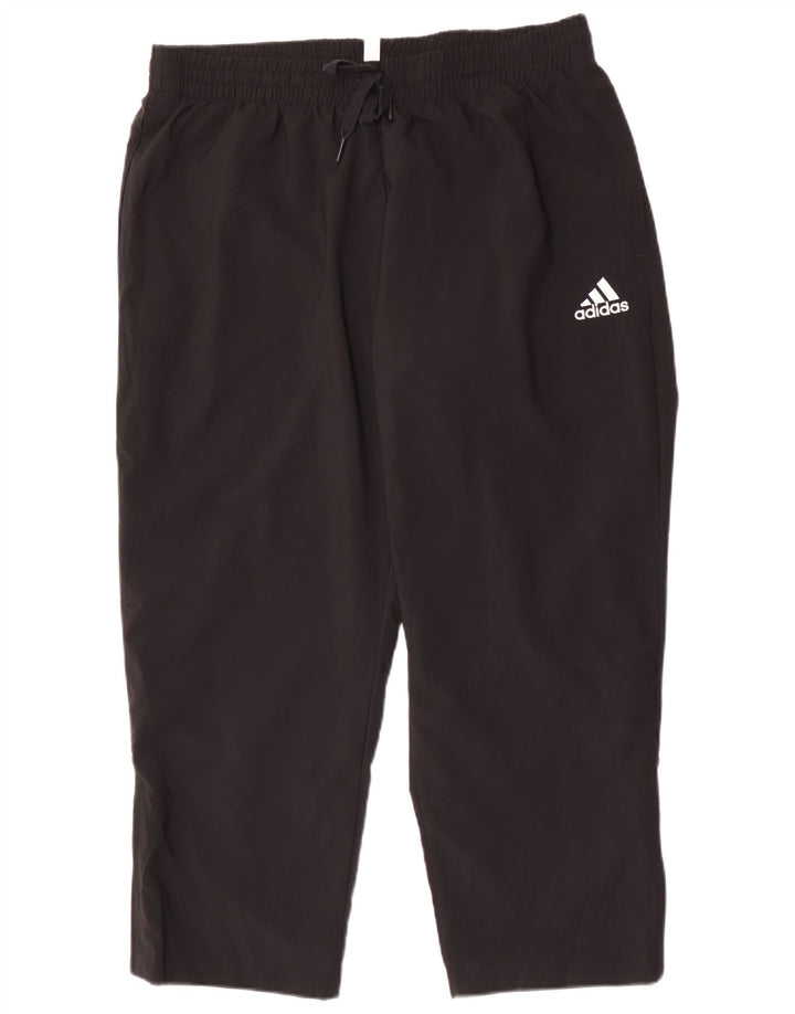 Adidas Pantalón Chándal Crop Hombre XL Negro Poliéster