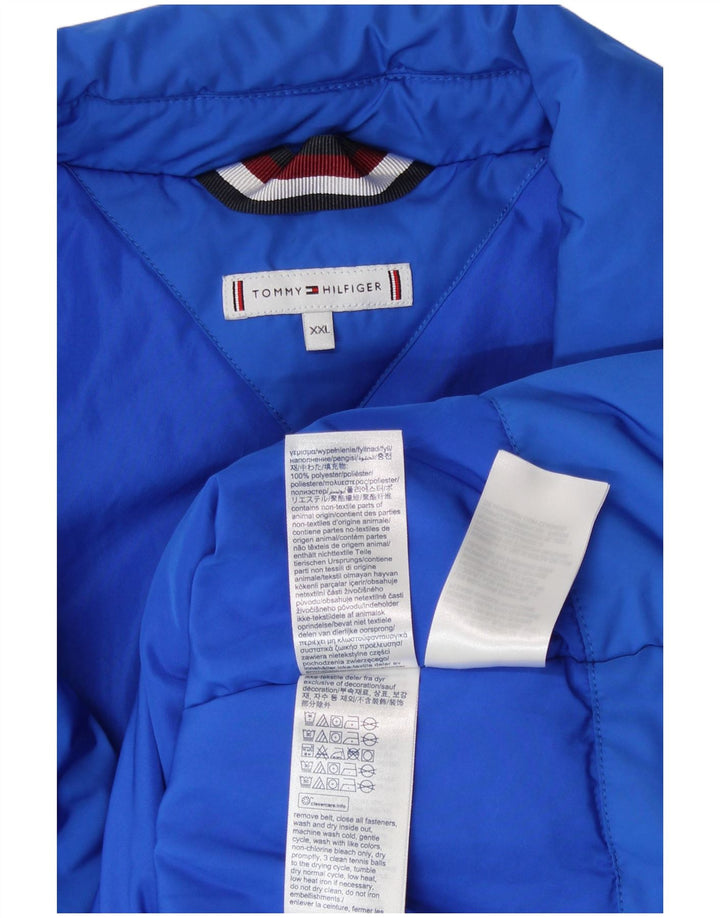Tommy Hilfiger Chaqueta acolchada para mujer UK 20 2XL Poliéster azul