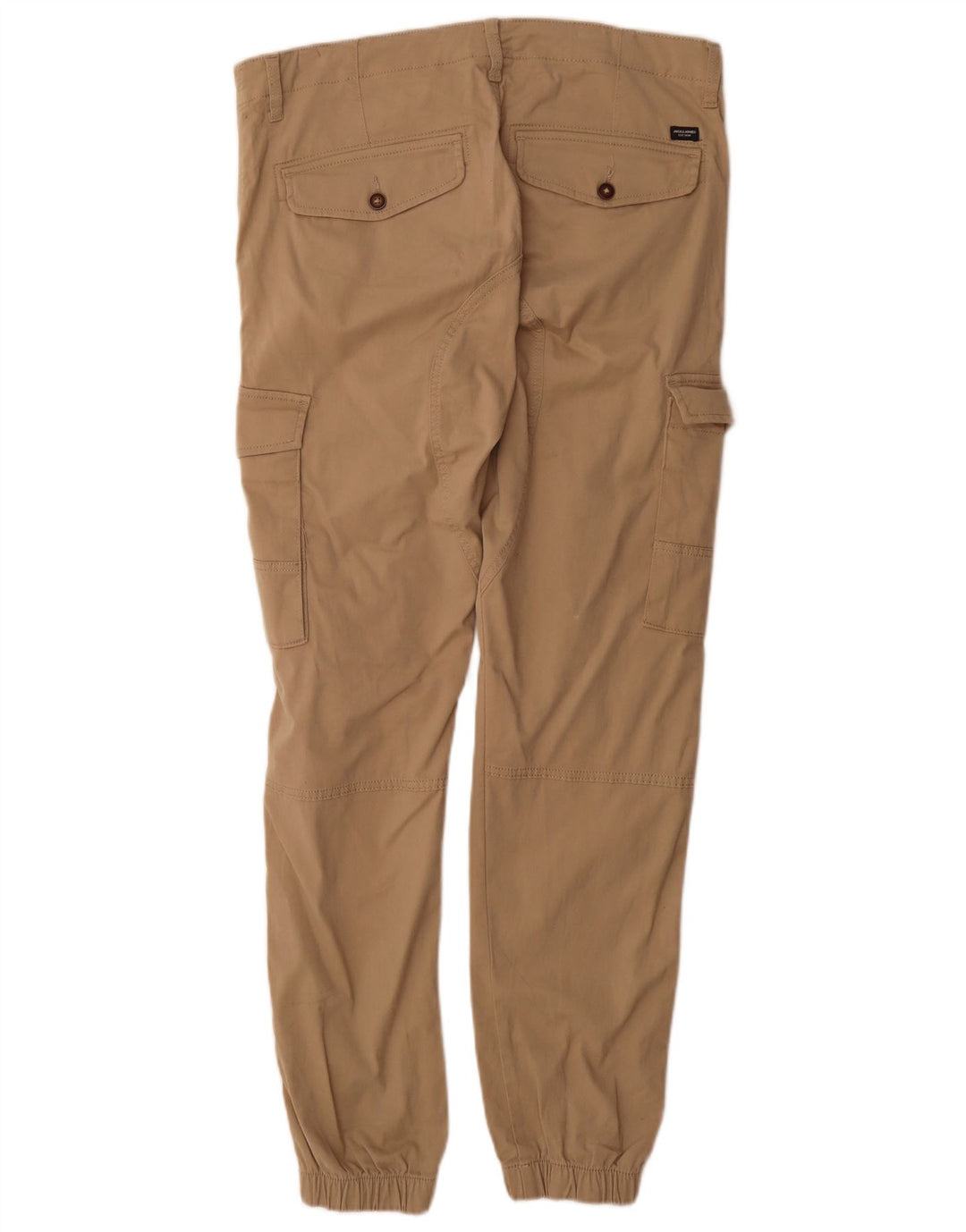 Jack & Jones Mens Joggers Cargo Pantalones W33 L34 Beige