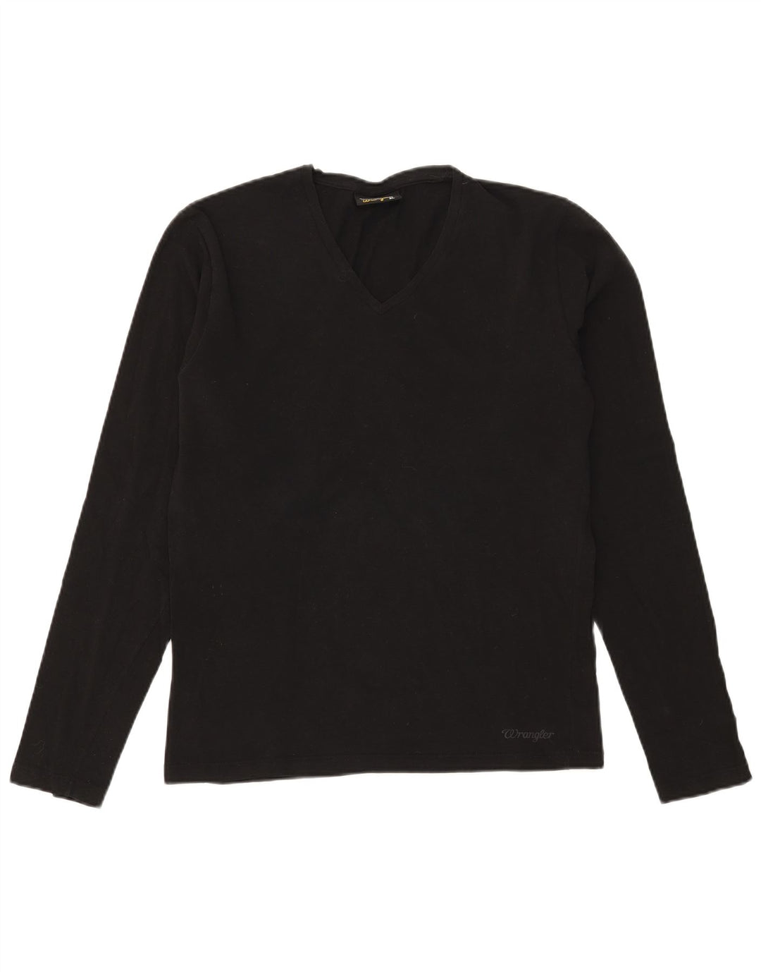 Wrangler Mujer Top Manga Larga ES 40 XL Negro