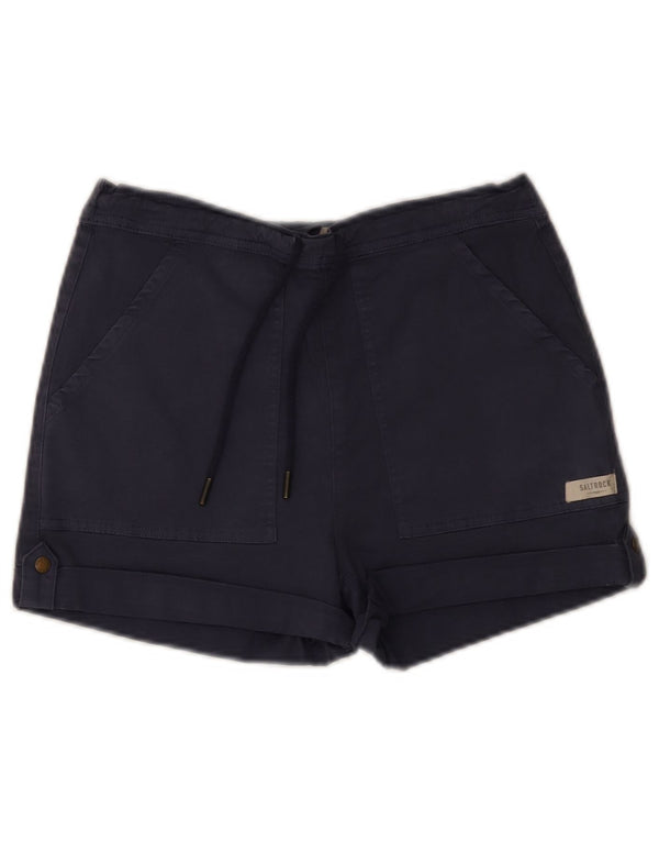 Pantalones cortos chinos Saltrock para mujer W30 Medium Azul marino Algodón