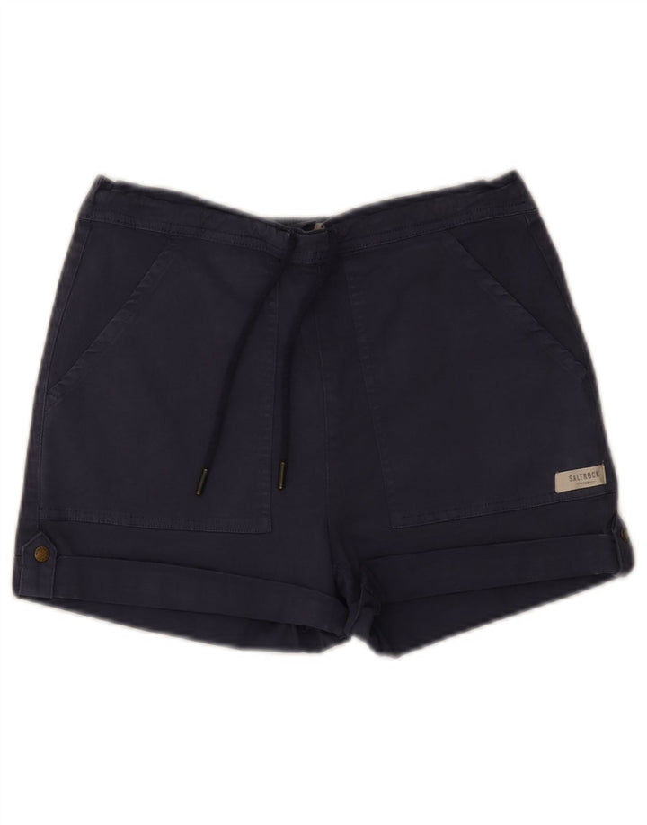 Pantalones cortos chinos Saltrock para mujer W30 Medium Azul marino Algodón