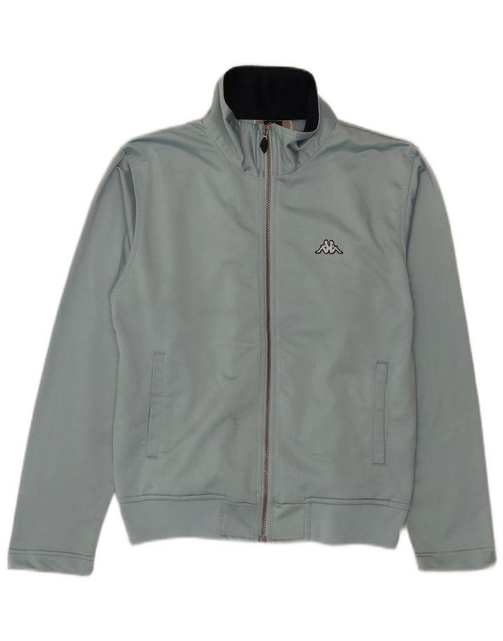 Kappa Chaqueta de Chándal para Niñas 9-10 Años Grande Azul Poliéster