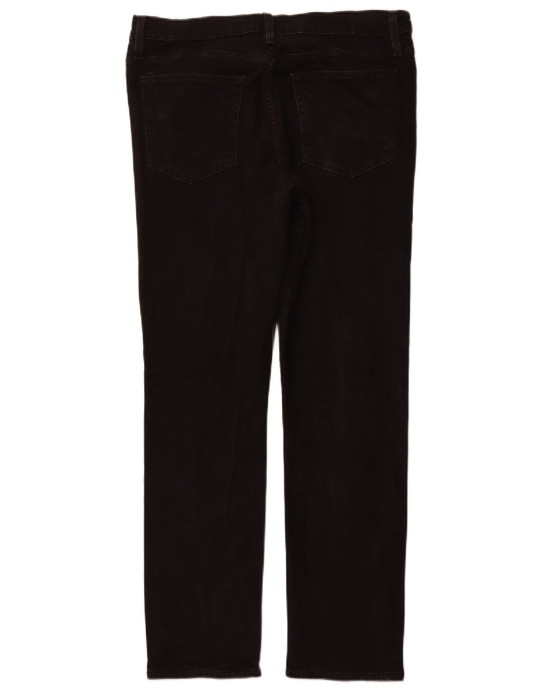 J. CREW Vaqueros rectos flexibles para hombre W34 L32 Algodón negro