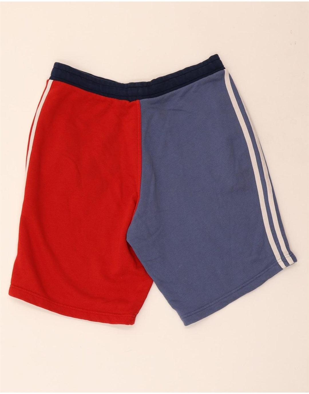 Adidas - Pantalones cortos deportivos para hombre, algodón color block mediano, multicolor