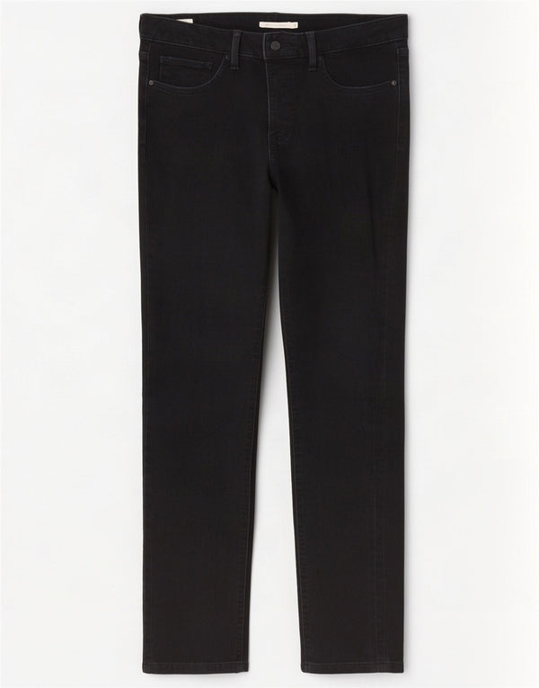 Levi's Mujer 311 Crop Shaping Skinny Jeans W31 L26 Negro