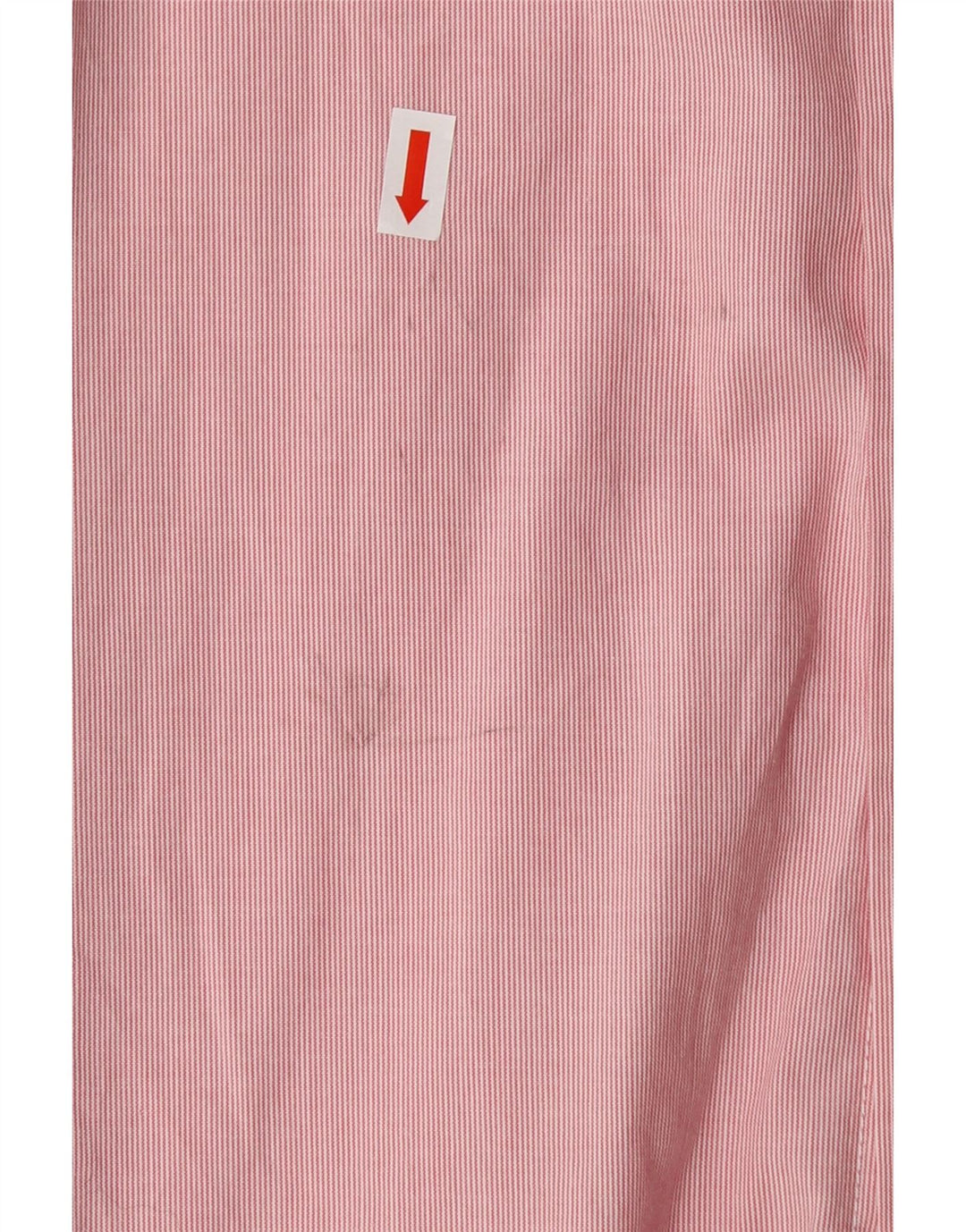 IZOD Mens Shirt XL Pink Pinstripe Cotton Vintage Izod and Second-Hand Izod from Messina Hembry 