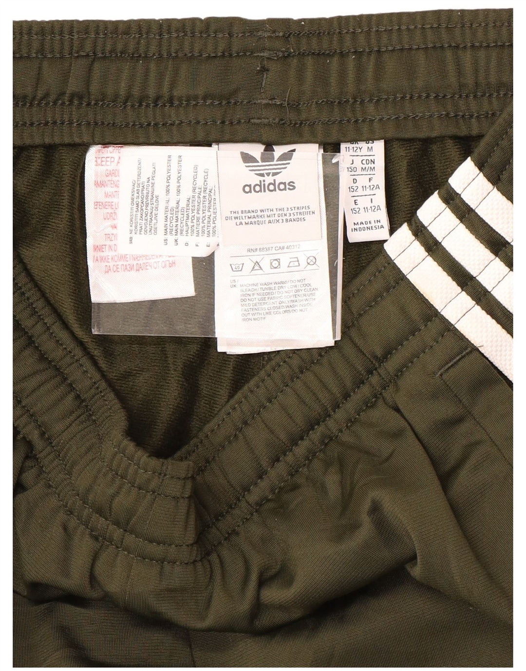 ADIDAS Pantalón Chándal Niño Joggers 11-12 Años Caqui Poliéster