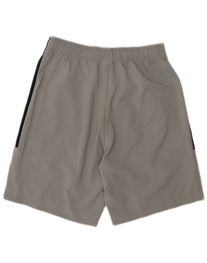 Adidas Hombre Pantalones Cortos Deportivos Pequeño Gris Poliéster